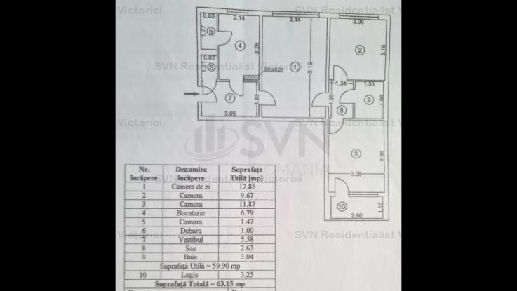 Vanzare apartament 3 camere, Berceni, Bucuresti