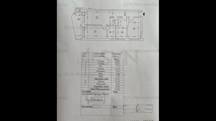 Vanzare apartament 3 camere, Iancului, Bucuresti