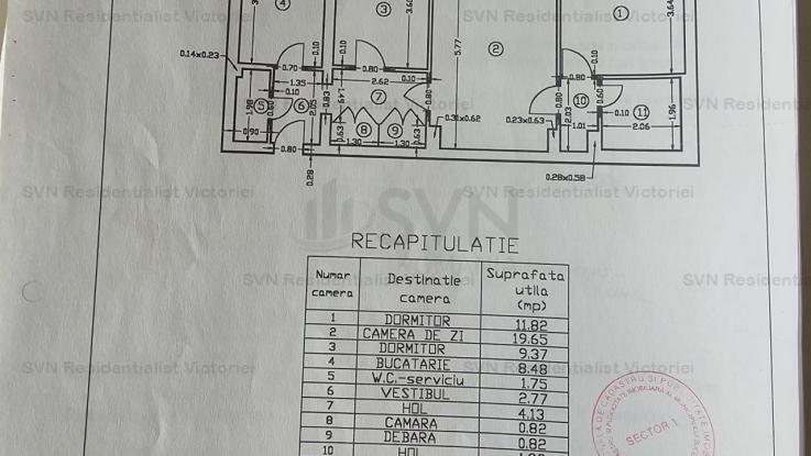 Vanzare apartament 3 camere, Turda, Bucuresti