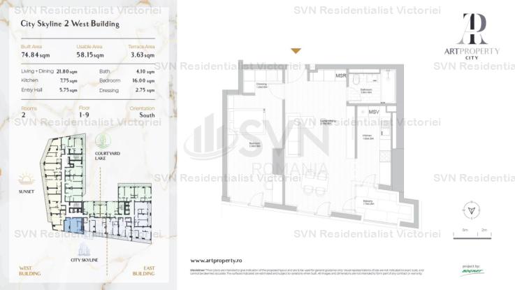 Inchiriere apartament 2 camere, Damaroaia, Bucuresti