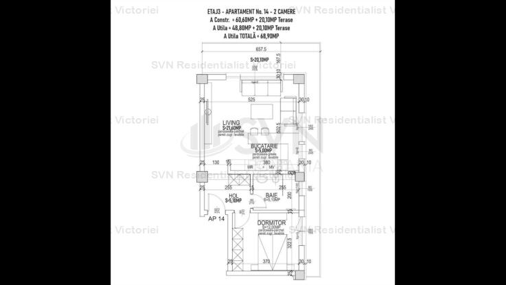 Vanzare apartament 2 camere, Pipera, Bucuresti