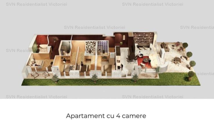 Vanzare apartament 4 camere, Pipera, Bucuresti