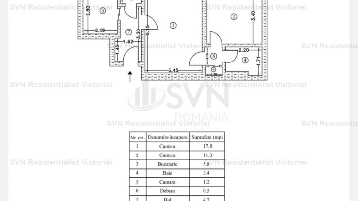 Vanzare apartament 2 camere, Piata 1 Mai, Bucuresti