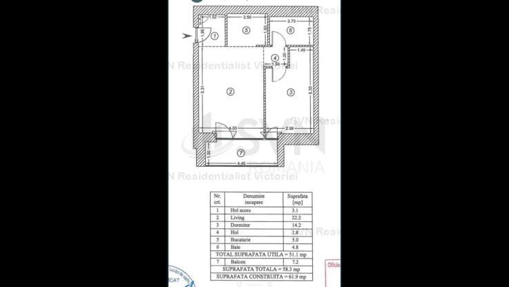 Vanzare apartament 2 camere, Cotroceni, Bucuresti