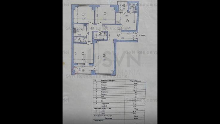 Vanzare apartament 4 camere, Mosilor, Bucuresti