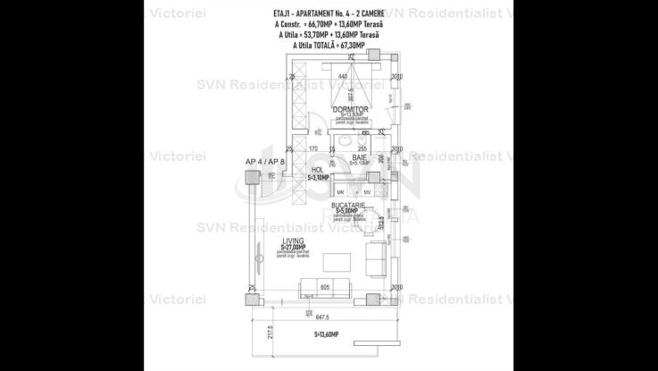 Vanzare apartament 2 camere, Pipera, Bucuresti