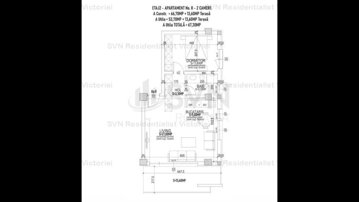 Vanzare apartament 2 camere, Pipera, Bucuresti