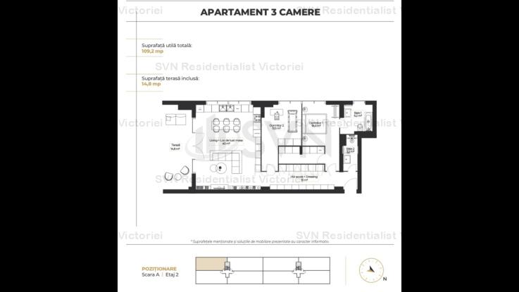 Inchiriere apartament 3 camere, Floreasca, Bucuresti