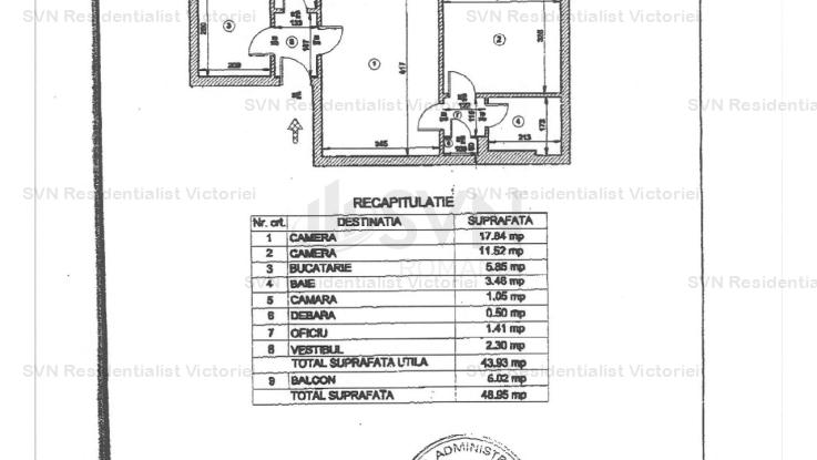 Vanzare apartament 2 camere, Piata 1 Mai, Bucuresti