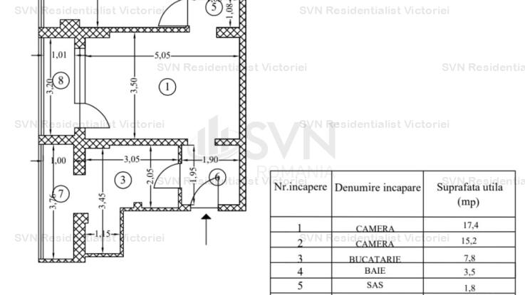 Vanzare apartament 2 camere, Unirii, Bucuresti