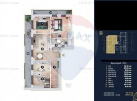 Apartament 4 camere 121 mp- Zona Lujerului- Plaza Mall-Bloc 2022