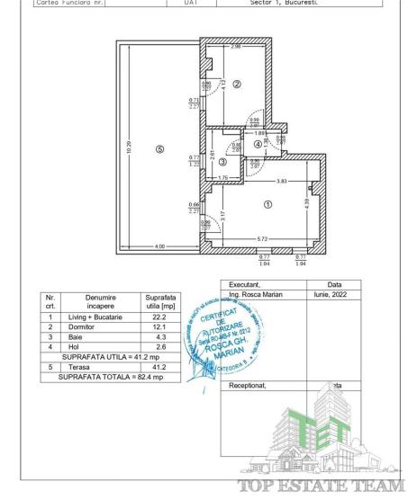 Apartament 2 camere de vanzare Chitila, pod Constanta, Ion Mihalache