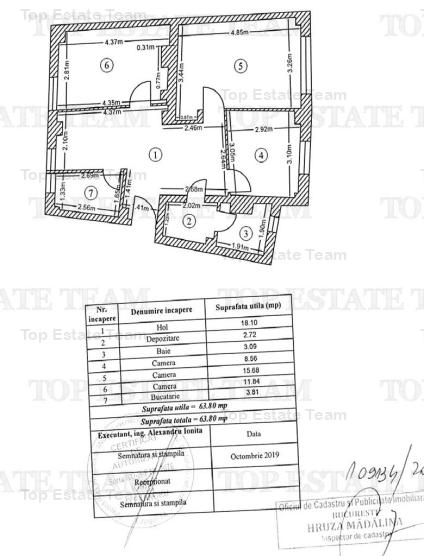 Vanzare apartament 3 camere Aviatiei