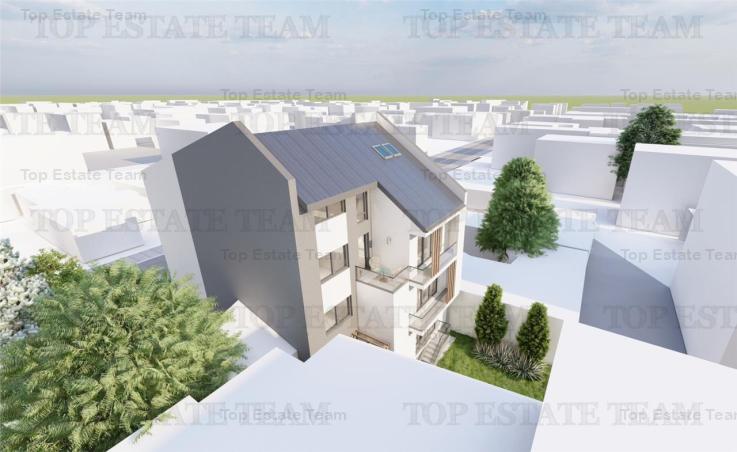 Vanzare apartament 3 camere parter cu gradina 80 mp,  bloc nou, zona premium, Domenii