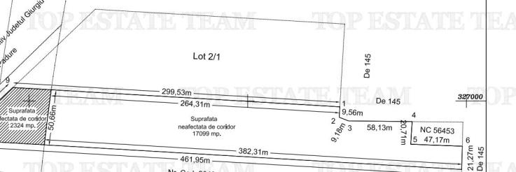 Vanzare teren pentru complex hale/logistica cu facilitati si acces la A0 Vest, Zona Ciorogarla