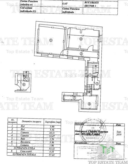 Apartament 2 camere in vila RENOVAT 2024 langa rond Berzei cu Mircea Vulcanescu