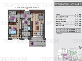 Apartament de 2 camere de vanzare in Berceni Grand Arena