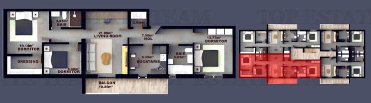 Apartament 4 camere finisaje Premium, pompe de caldura, zona Fundeni-Dobroesti