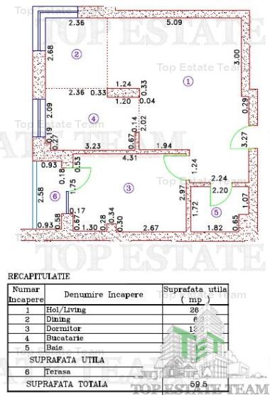 Apartament 2 camere in bloc nou, de vanzare zona Doamna Ghica-Colentina