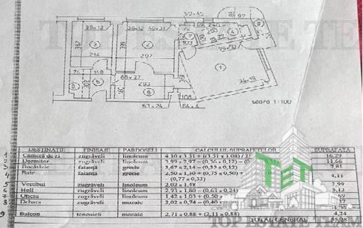 Apartament 2 camere de vanzare in zona Obor