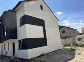 Vila insiruita 5 camere, terasa, mansarda si scara cu placa de beton, toate utilitatile in Prel. Ghencea-Bragadiru