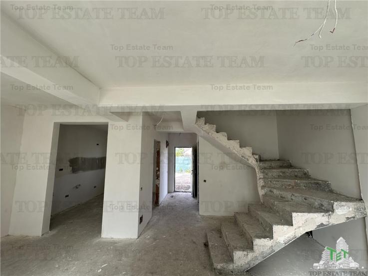 Vila insiruita 5 camere, terasa, mansarda si scara cu placa de beton, toate utilitatile in Prel. Ghencea-Bragadiru