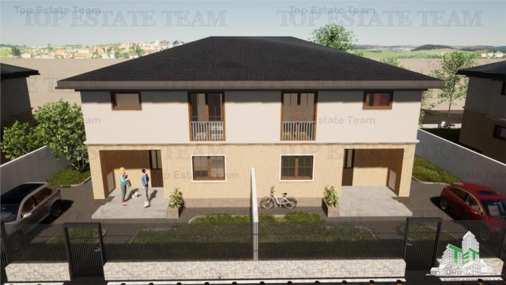 De vanzare casa tip duplex, 5 camere, curte 200mp