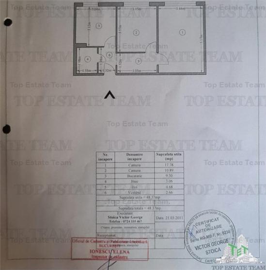 Apartament 2 camere decomandat+boxa zona metrou Titan/Nicolae Grigorescu