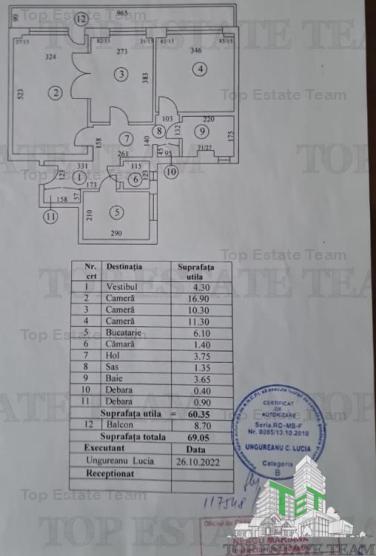 Apartament 3 camere RENOVAT cu finisaje de calitate