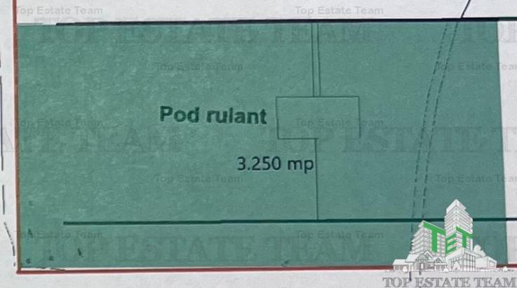 teren stradal 3250mp de inchiriat + pod rulant - Zona industriilor