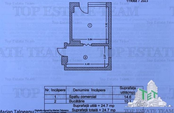 Spatiu comercial cu chiriasi