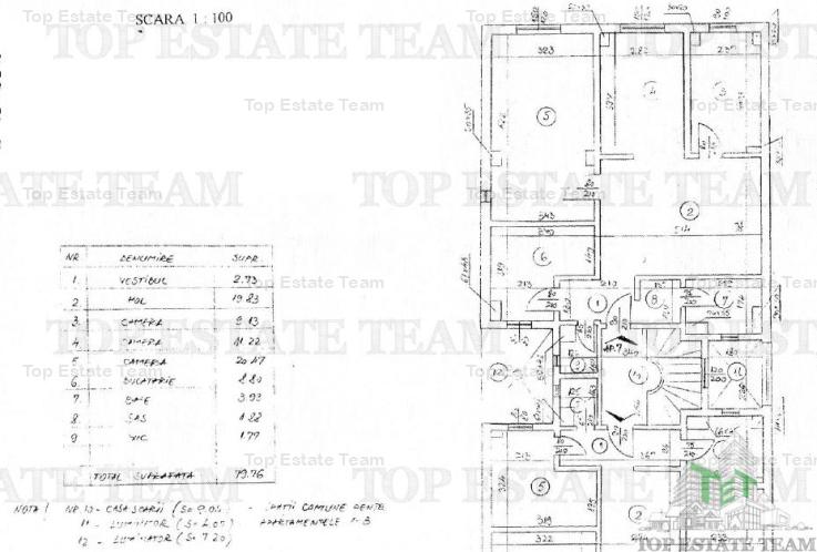 Apartament 3 camere zona Mosilor-Dacia