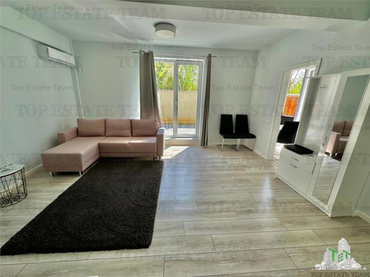 Sector 3/ Apartament + gradina de inchiriat in Zona Trapezului