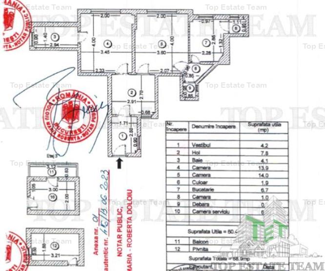 Apartament 2 camere, 2 parcari si dependinte, Parc Carol