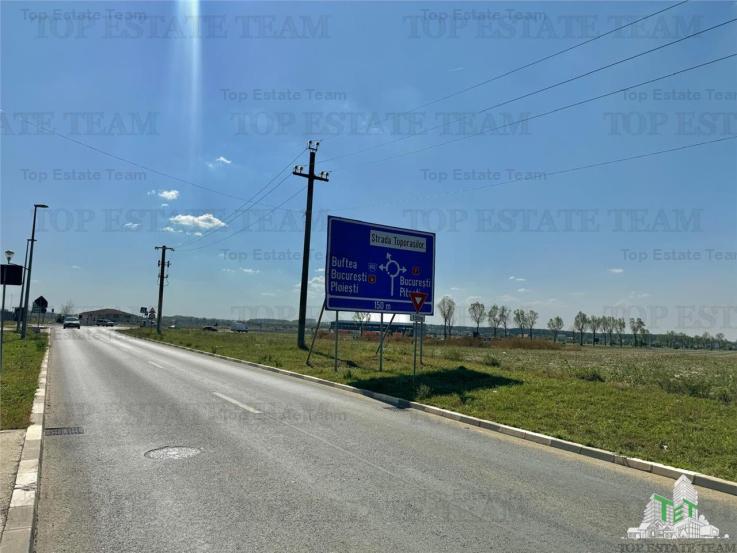 Buftea / 1km de A0/ Teren de vanzare pentru industrial / case