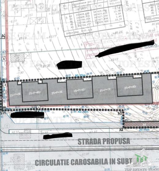 Vanzare teren in zona Baneasa cu autorizatie 3750mp supraterani