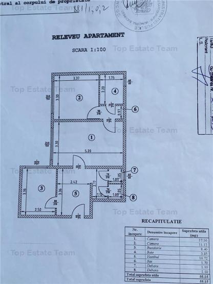 Apartament 2 camere de inchiriat, zona Lacul Tei