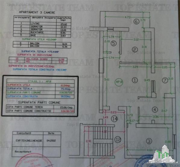 Vanzare apartament 3 camere bloc nou Ion Mihalache metrou