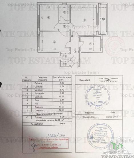 Apartament 3 camere | 2 minute de Sun Plaza | 10 minute de Lujerului