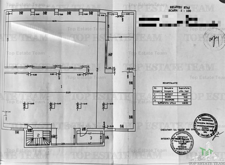 Spatiu comercial | 1300mp utili | Dorobanti | teren 750 mp