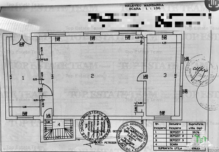 Spatiu comercial | 1300mp utili | Dorobanti | teren 750 mp