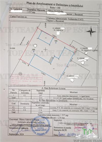 Vanzare casa 5 camere Bucuresti Noi - Parc Bazilescu