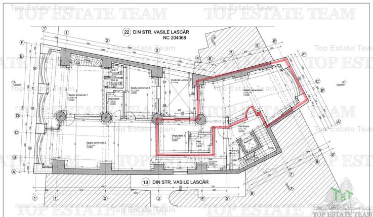 Spatiu comercial | Universitate | Etaj | 67 mp