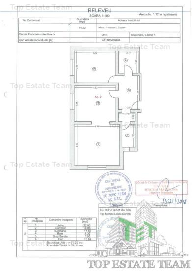 Herastrau-Nordului, apartament 2 camere in bloc nou