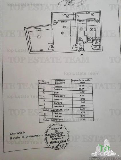 Apartament cochet , nou renovat, de inchiriat 2 camere , Universitate, pet firendly