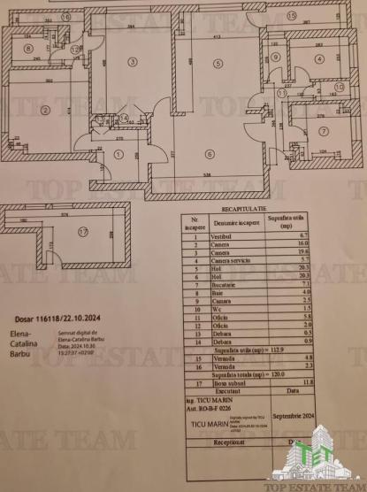 Spatiu Birou In Vila Calea Floreasca colt cu Ceaikovski