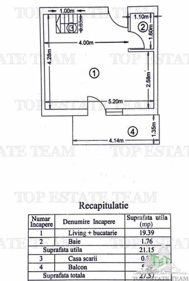 Apartament tip duplex cu 2 bai si centrala proprie Dristor/Fizicienilor