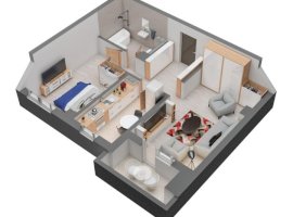 Apartament 2 camere - bloc nou - Dacia