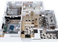 Apartament 3 camere - bloc nou - Tatarasi