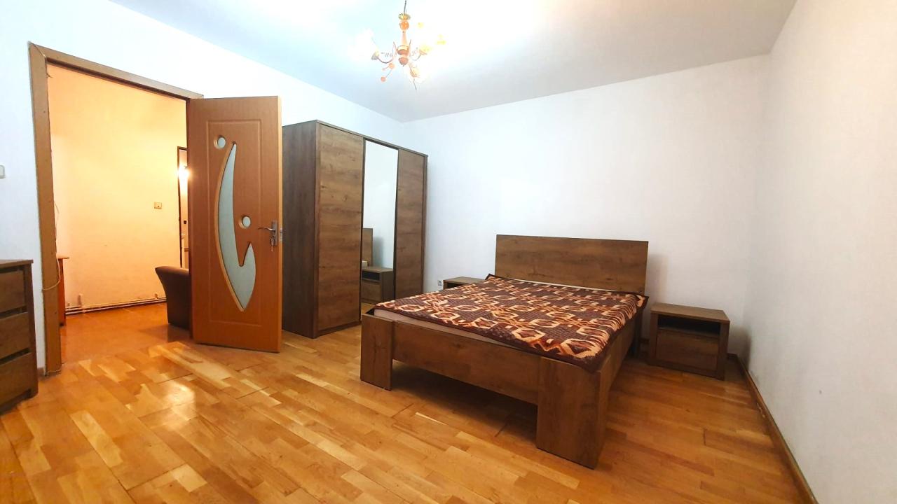 Apartament 1 camera, curte comuna